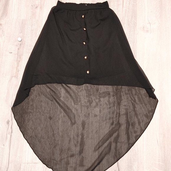 Casual High-Low Summer Skirt - Picture 2 of 5